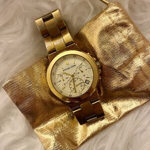 Gold Michael Kors Watch MK
